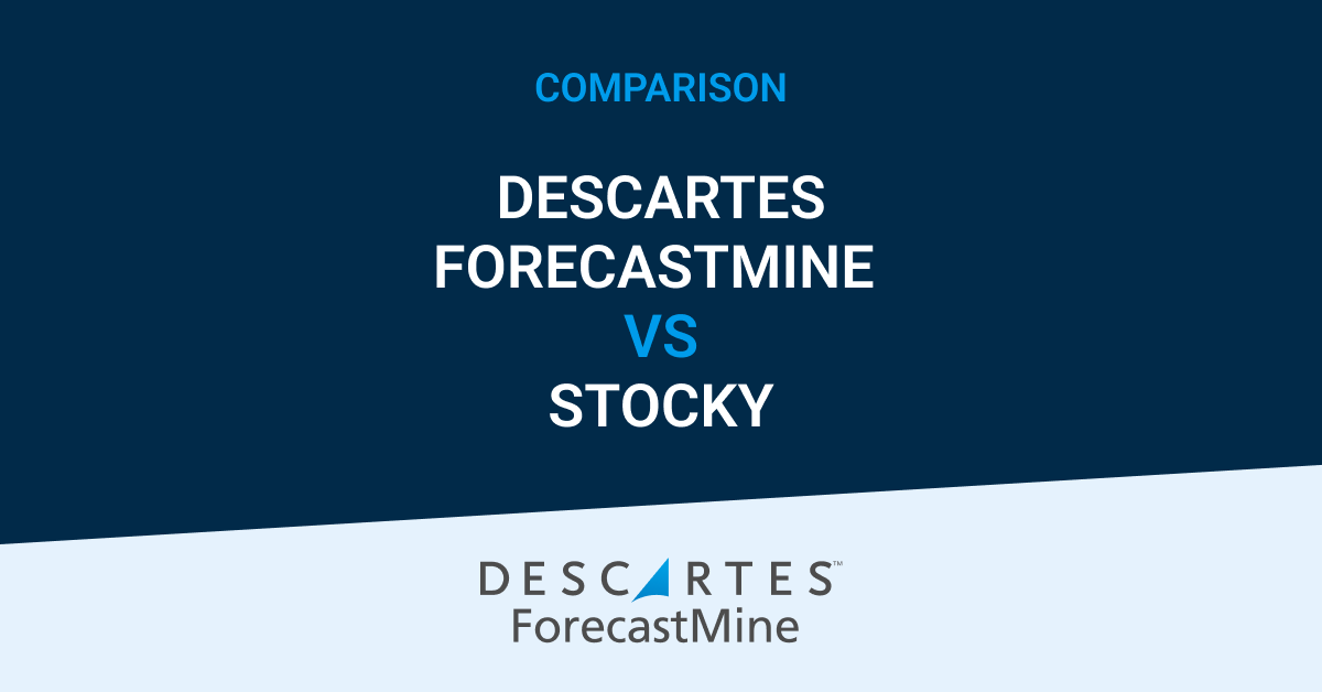 Descartes ForecastMine vs Stocky